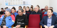 Глава Чебоксарского муниципального округа поздравил с Днем энергетика сотрудников Чебоксарского РЭС. - Чебоксарский район