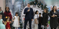 Владимир Михайлов поздравил детей участников СВО с Новым годом - Чебоксарский район